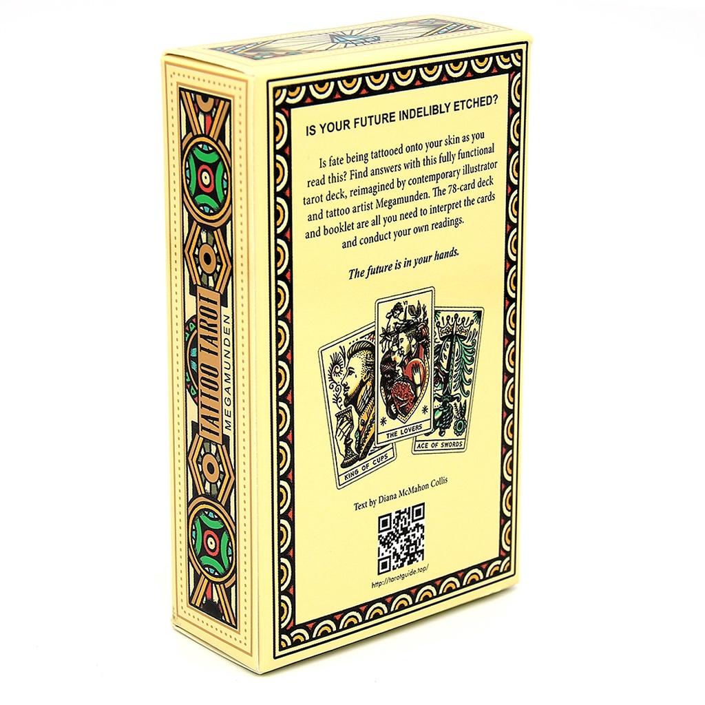{KÈM QUÀ TẶNG} Bộ Tarot Tattoo Tarot Ink &amp; Intuition Bài Bói