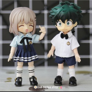 Đồng phục học sinh cho doll 1:12 1:8