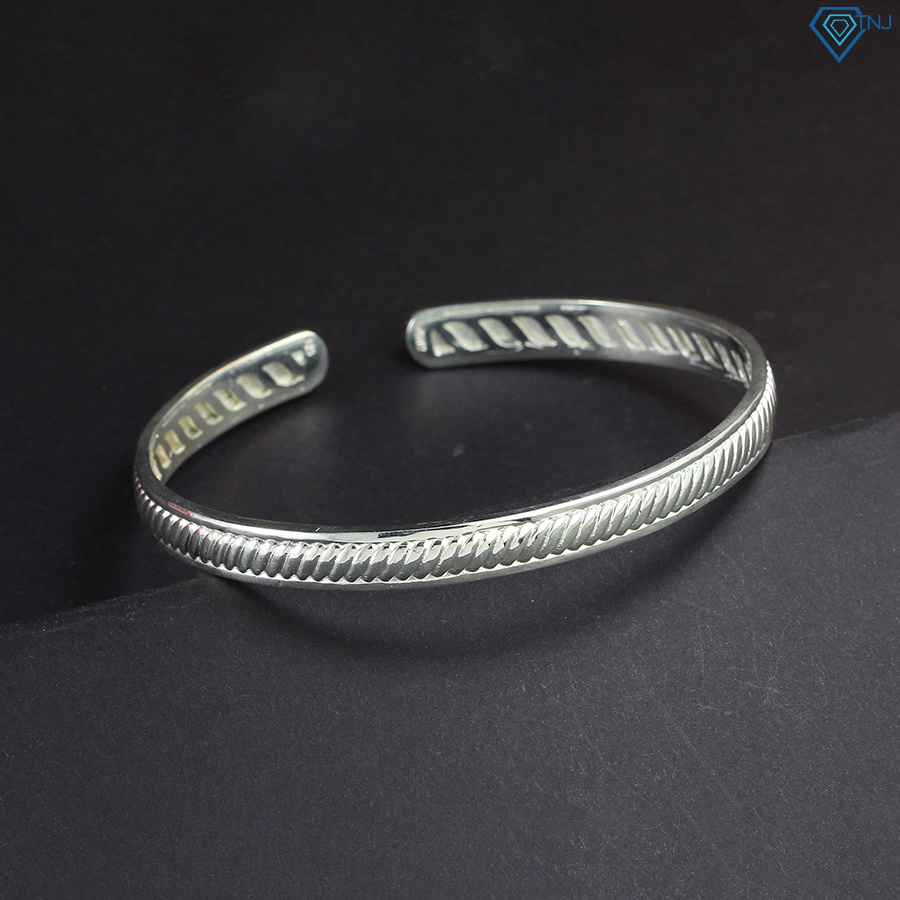 Vòng tay bạc nam dạng kiềng LTA0051 - Trang sức TNJ