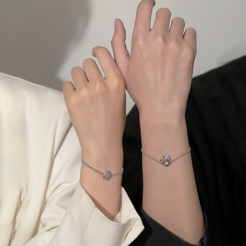 Cặp Vòng Tay Thiết Kế Sáng Tạo Thời Trang Cho Cặp Đôi