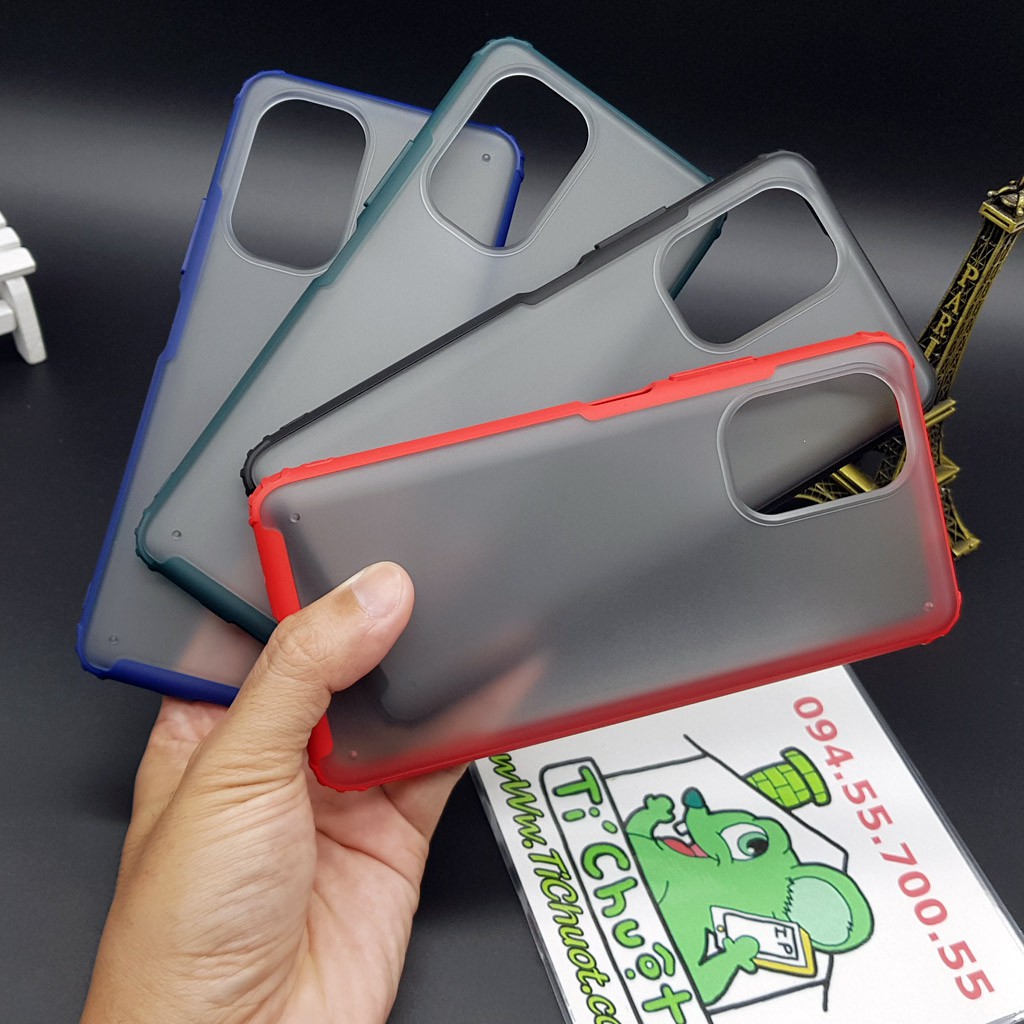 [Ảnh Thật] Ốp Lưng Xiaomi Redmi K40/ Poco F3/ Mi 11i Cứng Nhám Viền Dẻo Màu Chống Sốc