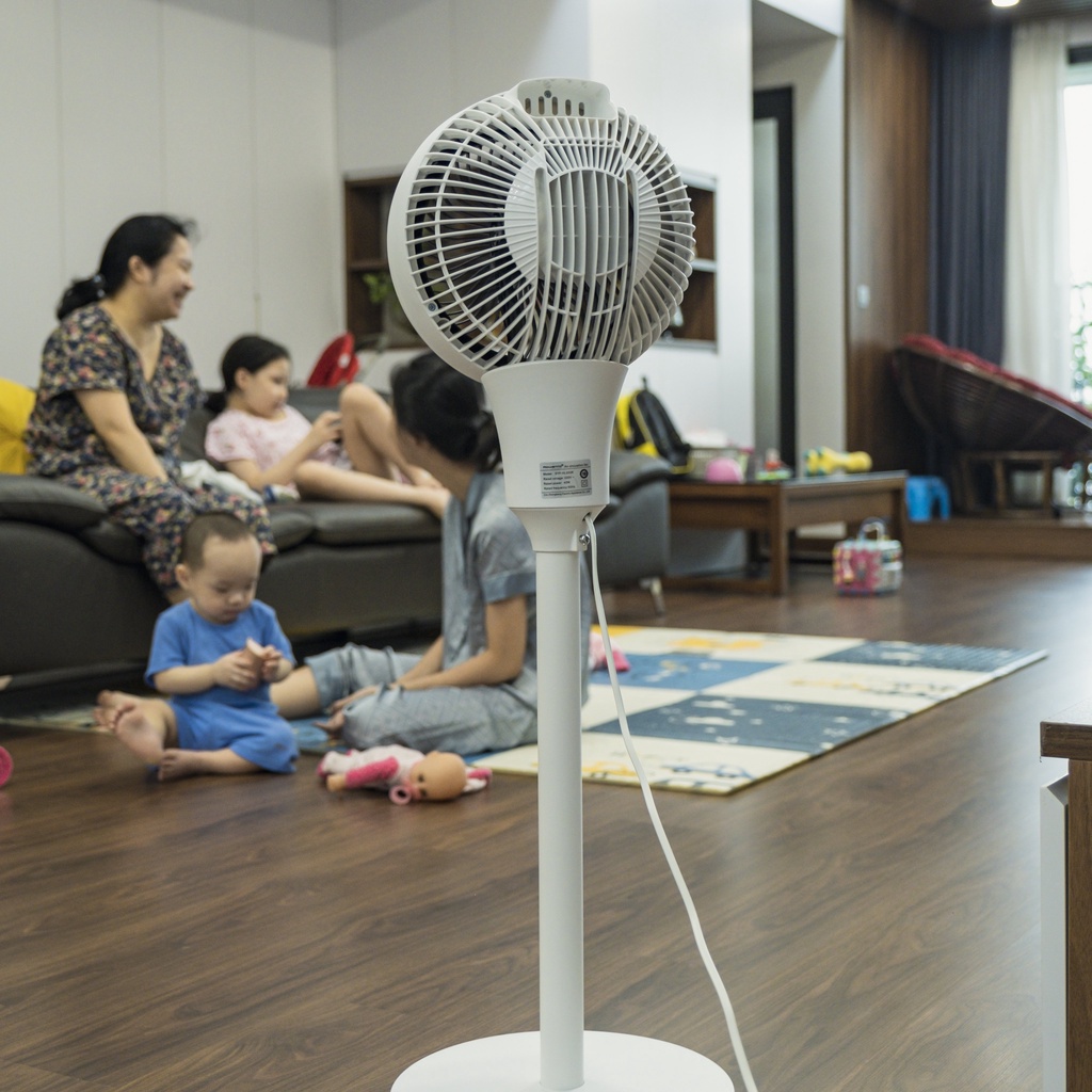 Tại Hà NộiQuạt Rowanto đối lưu điều hòa không khí nhập khẩu Đức tiếng ồn cực thấp, có điều khiển và hẹn giờ, nút bấm