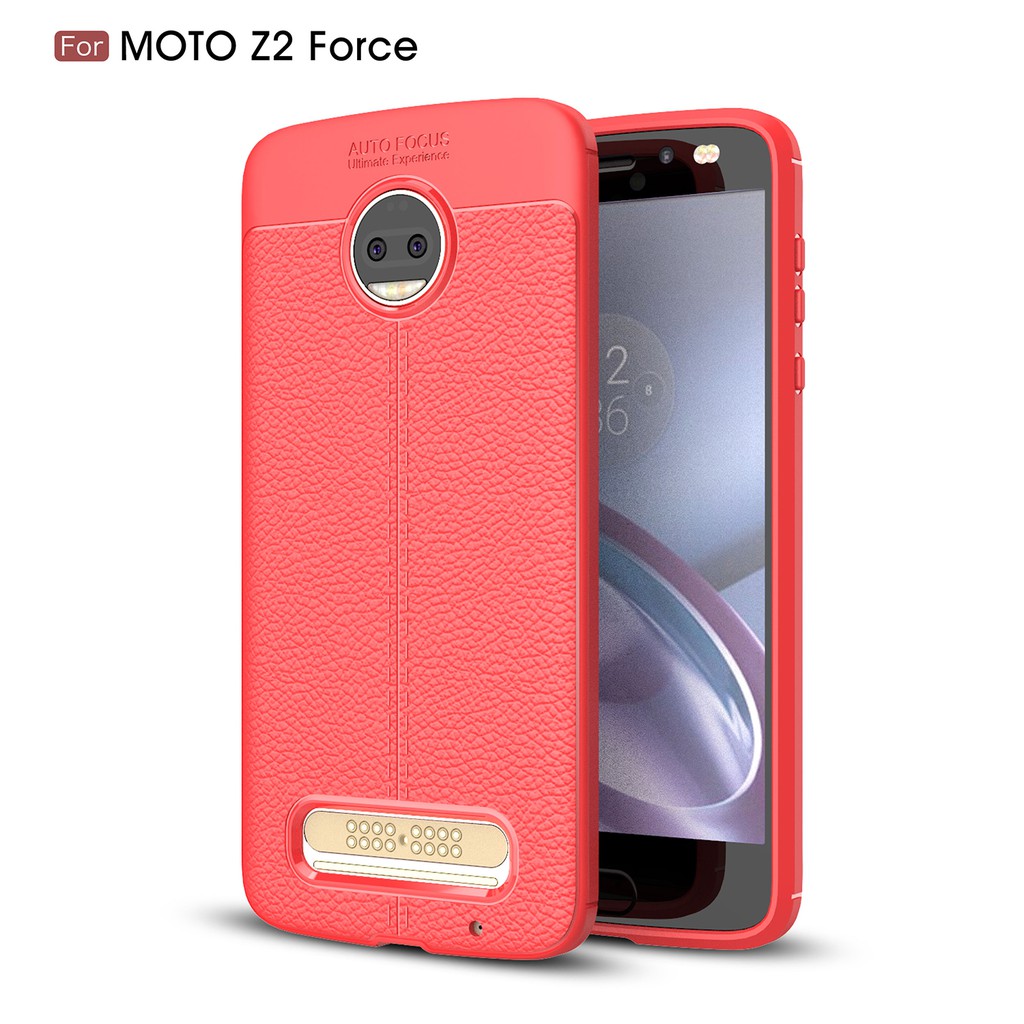 Điện Thoại Ốp Lưng Da Tpu Mềm Siêu Mỏng Cho Motorola Moto Z2 Force