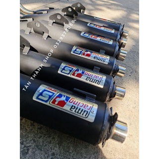 Pô uma, uma v4 gắn ex150 hàng 1.1 móc bài pxl, trái lớn ful cổ inox 304