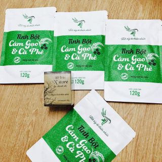 Tinh bột cám gạo và cafe