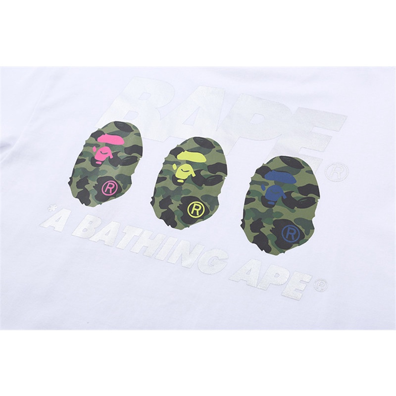 Áo Thun Cotton Tay Ngắn Dáng Rộng Họa Tiết Rằn Ri Cá Tính Hợp Thời Trang Cho Nam Và Nữ