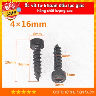 Ốc vít tự khoan đầu lục giác chìm M3 M4 M5