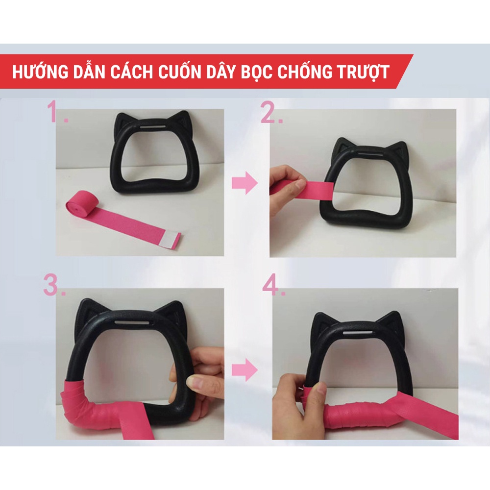 Bộ dây kháng lực hỗ trợ đu xà đơn cho trẻ em chính hãng GoodFit GF002E