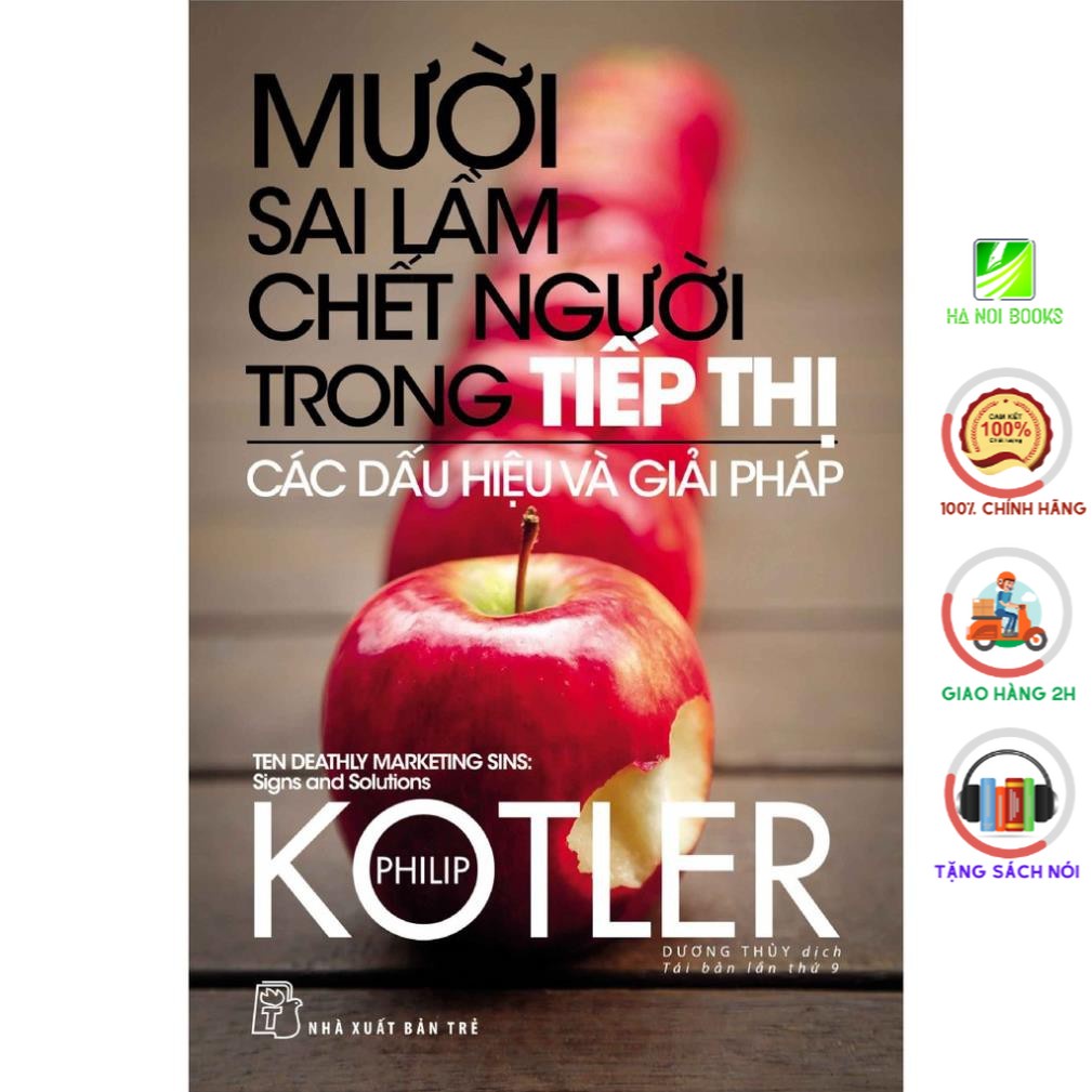 Sách - Mười Sai Lầm Chết Người Trong Tiếp Thị - NXB Trẻ
