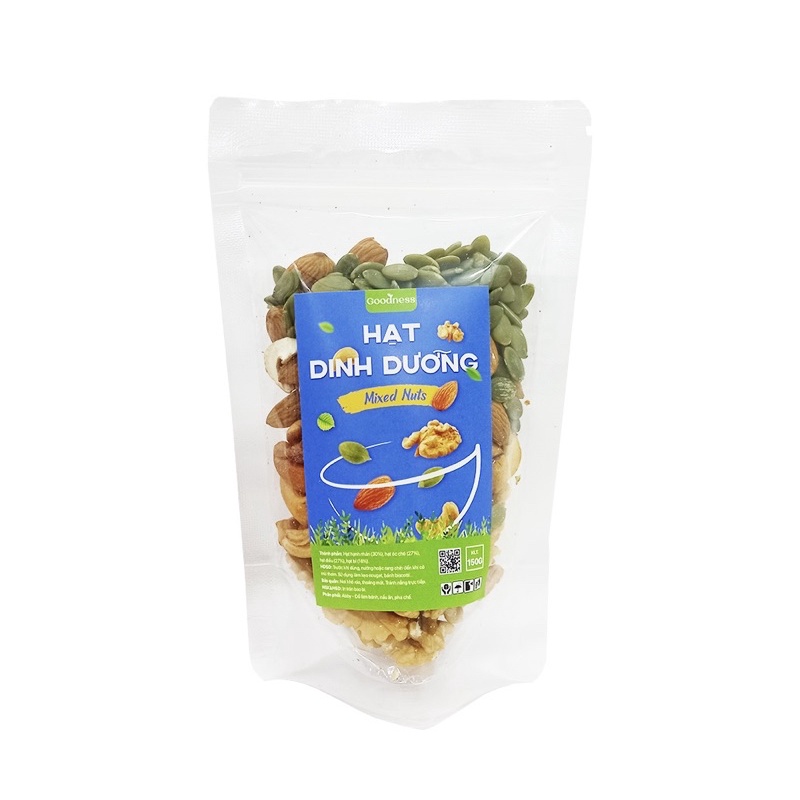 Hạt mix các loại hạt dinh dưỡng,hỗn hợp hạt dinh dưỡng 100g,hạt làn kẹo nougat,dế thuyền...