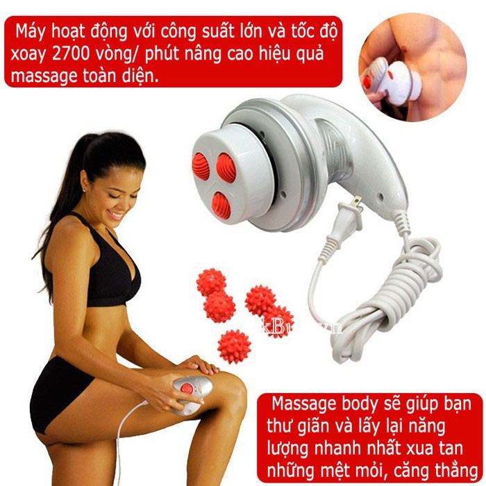 Máy massage giảm béo đào thải mỡ thừa cực hiệu quả Tonific