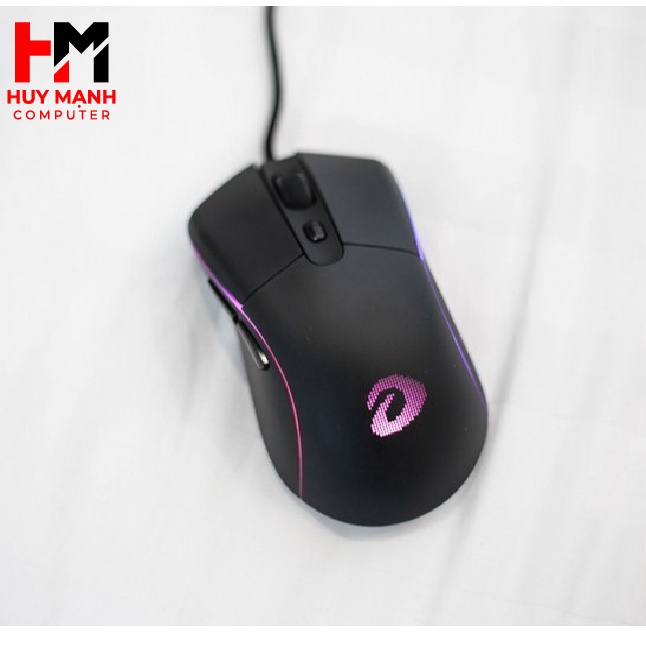 Chuột gaming DAREU A960S huy mạnh computer chuột máy tính LED RGB  đen/hồng