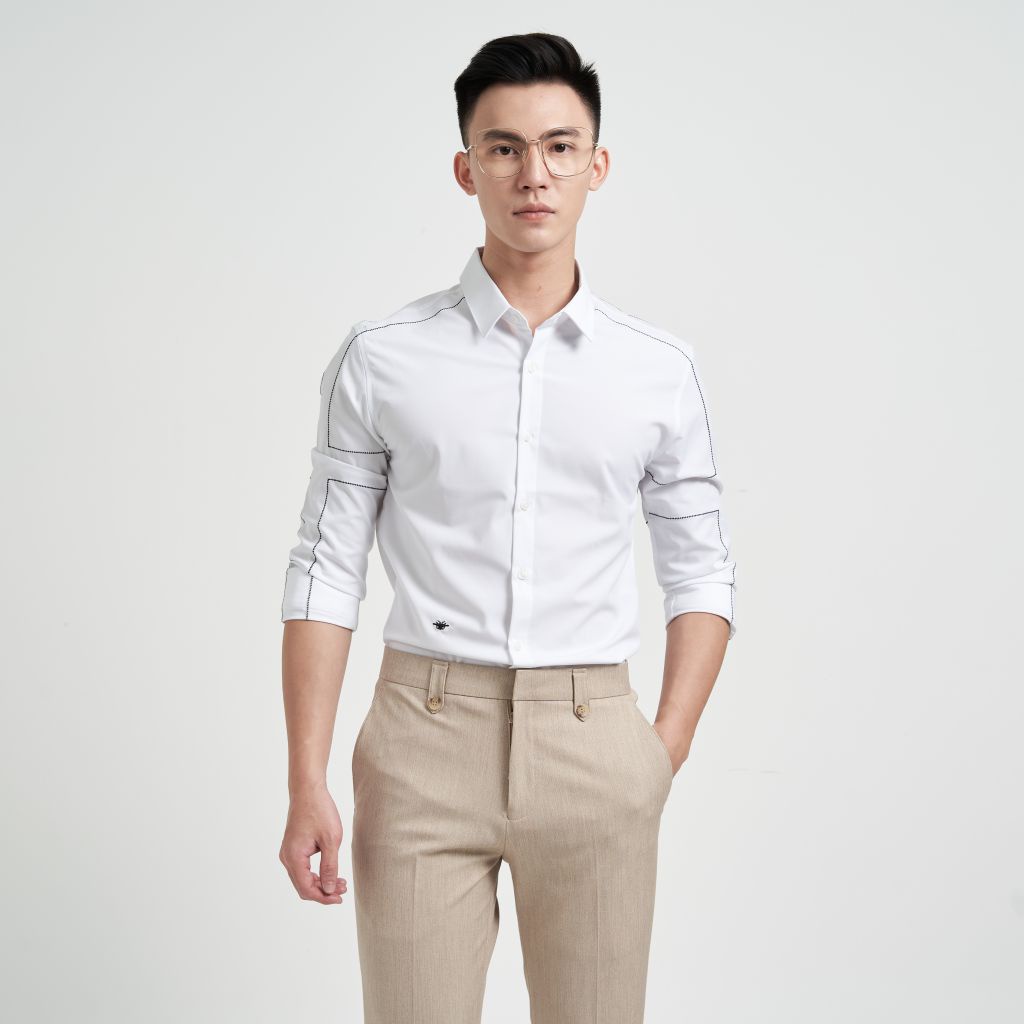 Áo Sơ Mi Nam Hàn Quốc Cao Cấp TONY4MEN Dài Tay Form Slimfit 2048 | BigBuy360 - bigbuy360.vn