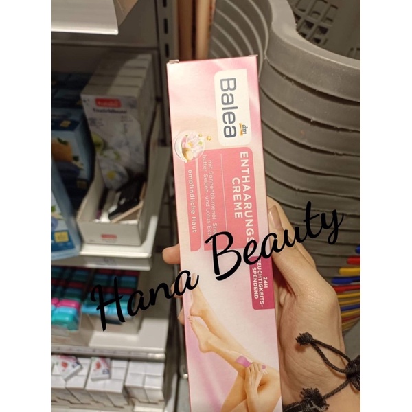 Kem tẩy lông BALEA 75 ml nội điạ ĐỨC - an toàn cho mọi loại da