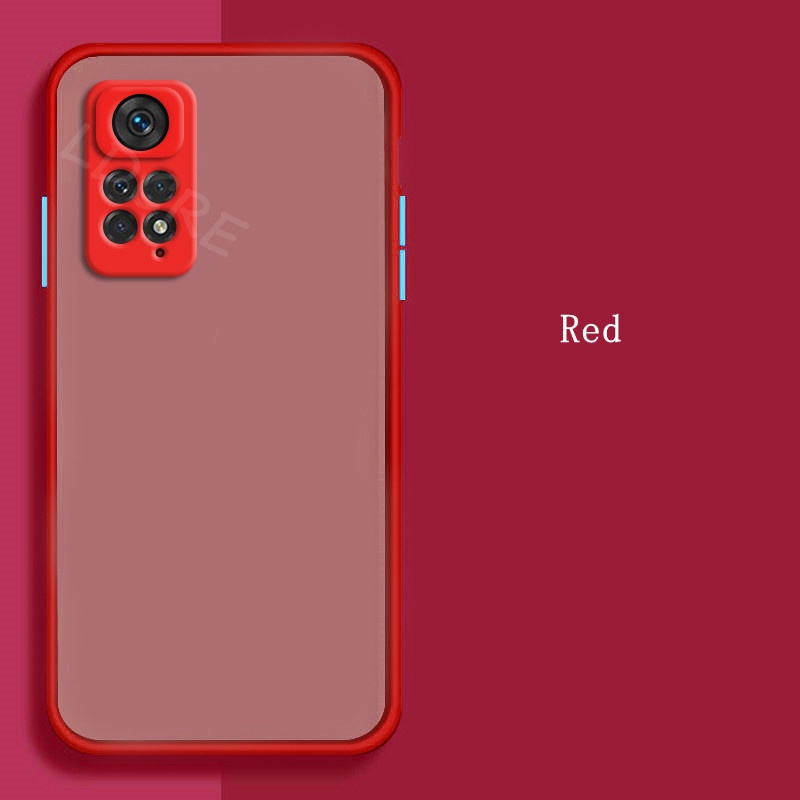 Ốp Điện Thoại Silicon Nhám Trong Mờ Chống Sốc Cho Redmi Note 11 11S 10 10S Redmi10 Poco X3 M3 M4 Pro X3 GT