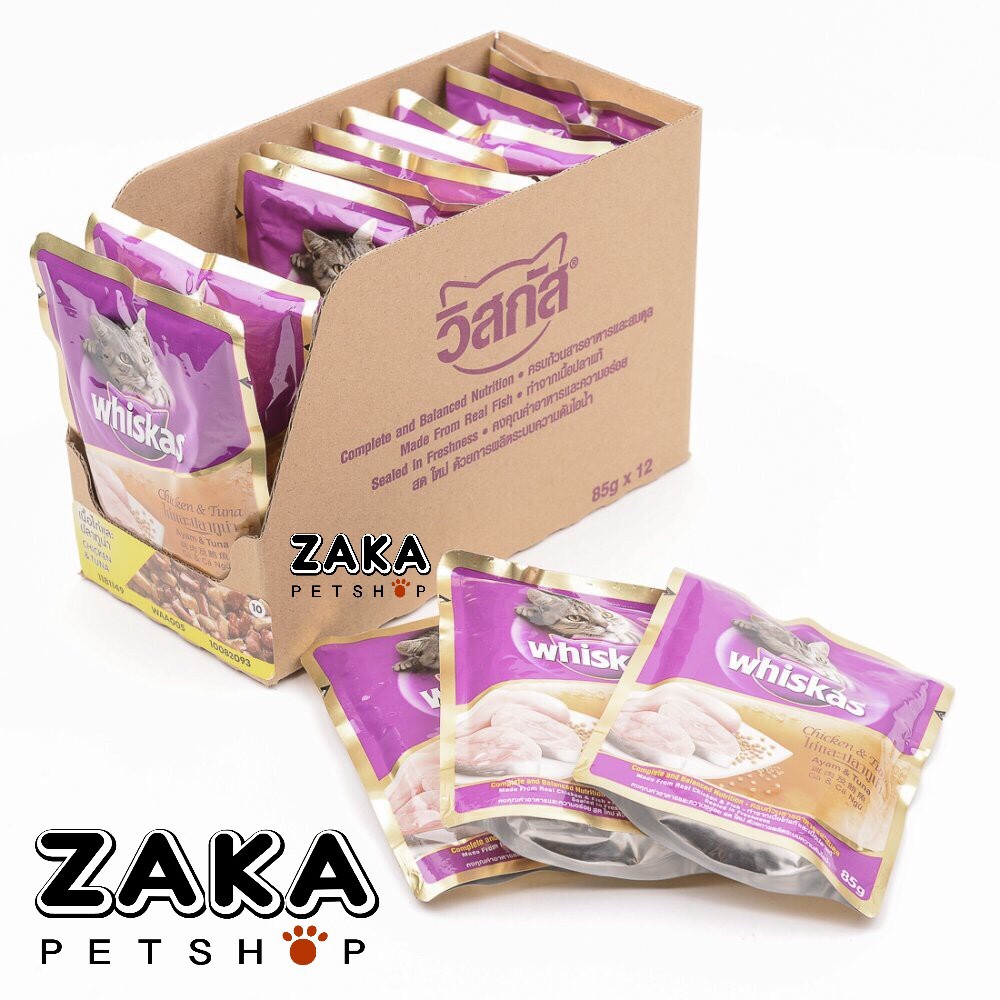 Combo 10 Túi Pate Whiskas 85g