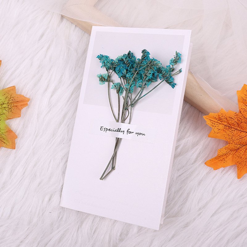 Thiệp Hoa Khô Cao Cấp Chúc Mừng Ngày Lễ Tình Nhân, Ngày Nhà Giáo 20/11, Sinh Nhật, Giáng Sinh
