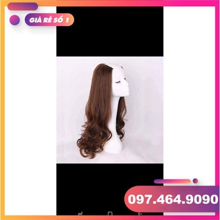 Tóc kẹp xoăn dài