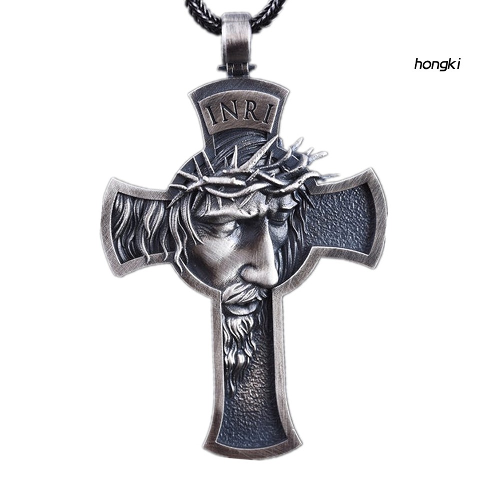 vòng cổ Hợp Kim Mặt Thánh Giá Thời Trang Cho Nam