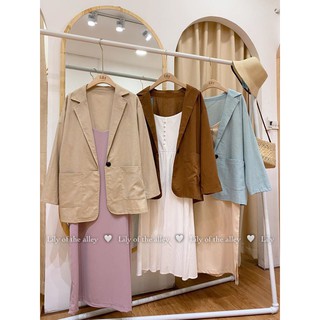 Áo khoác blazer - còn xanh