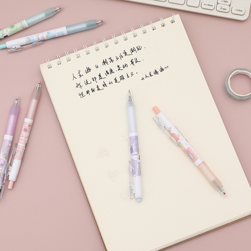 Set 6 Bút Mực Đen Tạo Hình Hành Tinh Sáng Tạo