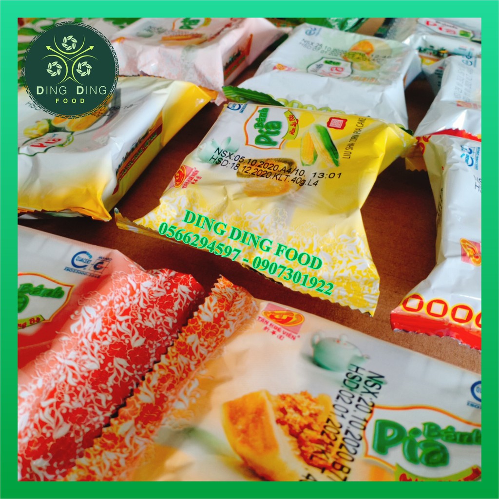 [ 1 Cái 5k ] Bánh Pía Mini Kim Sa Tân Huê Viên 10 Vị Mới Đặc Sản Sóc Trăng - DING DING FOOD | BigBuy360 - bigbuy360.vn