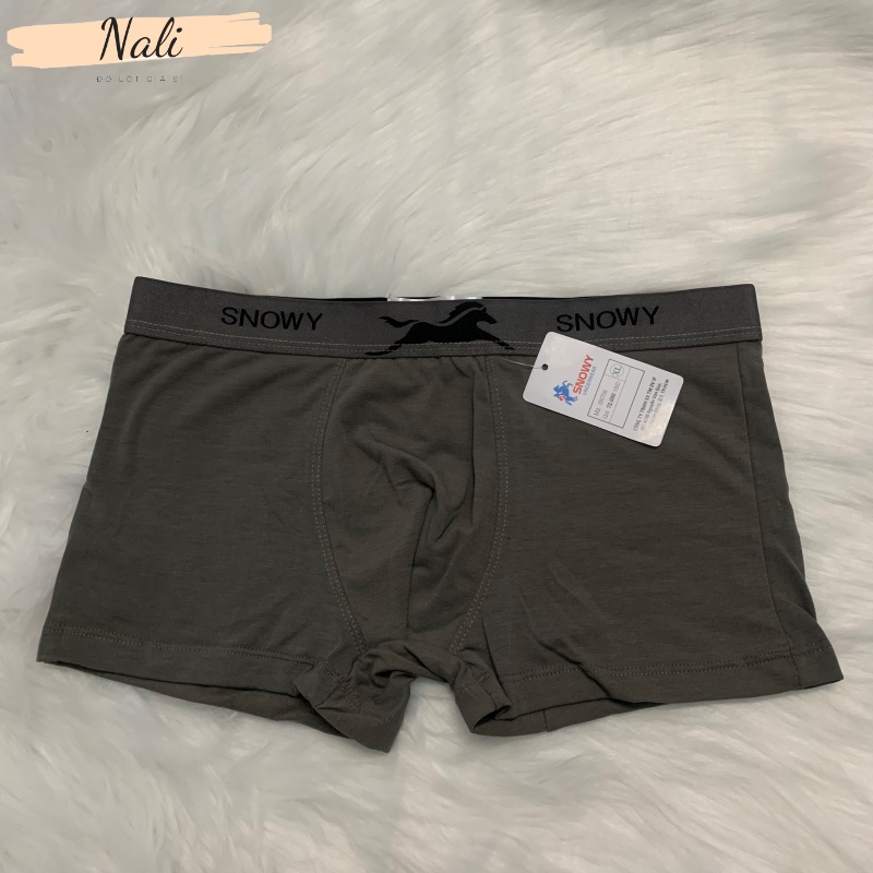 Quần lót nam cao cấp, quần xì nam thun co dãn bốn chiều, quần sịp đùi boxer hàng loại 1 NL123