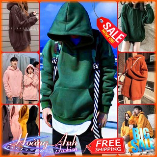 Freeship_áo hoodie nỉ ngoại