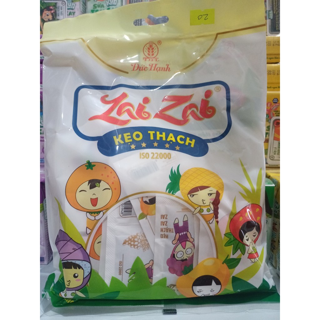 Kẹo thạch lai zai_các loại