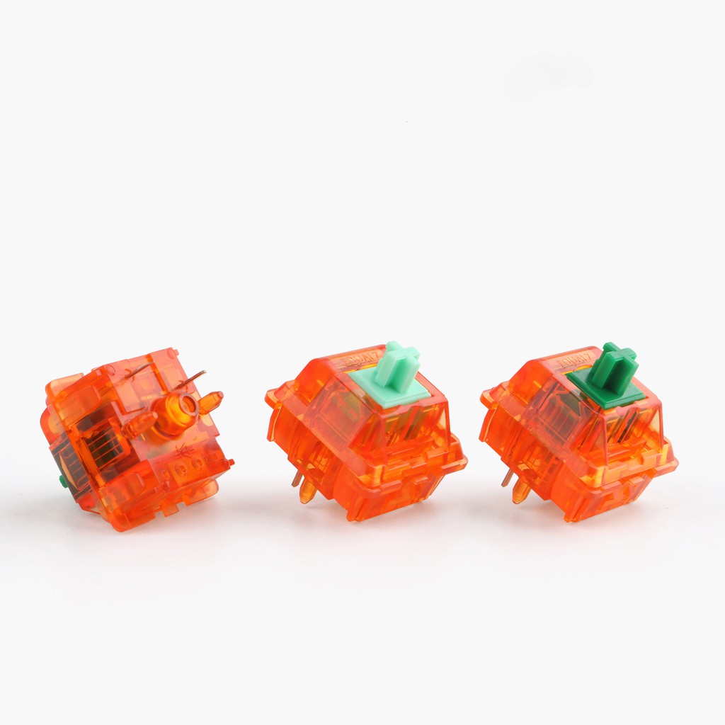 Switch Equalz C3 Tangerine V2 5 pin cho bàn phím cơ linear 62, 67g