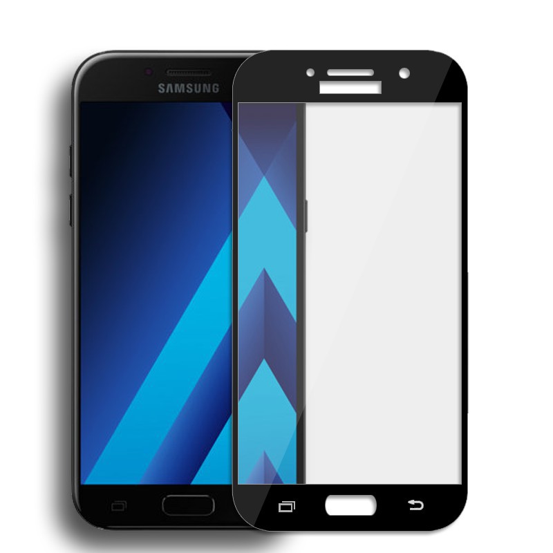 Kính cường lực Samsung A710/ A7 (2016) FULL MÀN màu đen 9D cao cấp, tặng giấy lau màn hình