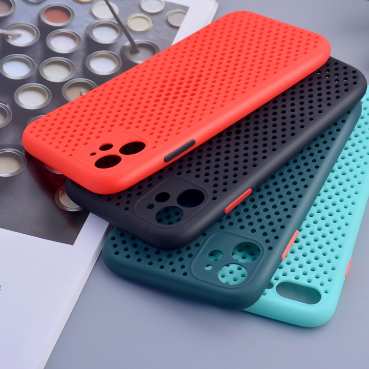 Ốp Lưng Tản Nhiệt TPU Dẻo iP6/7/8/6P/7P/8P/X/XS/XR/XSMax/11/12/13 Đủ Dòng Máy - Mã TZAC263