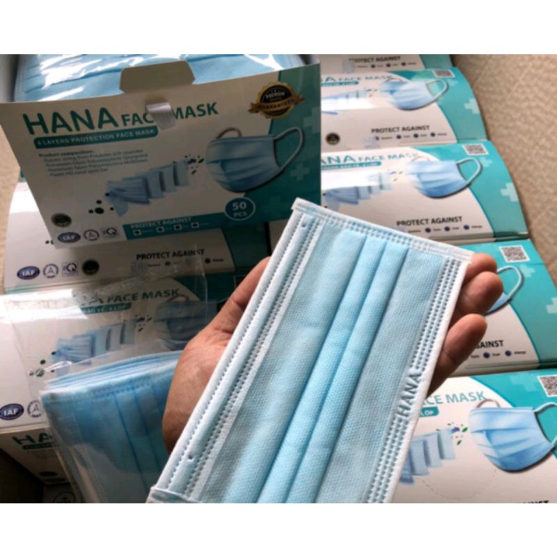 KHẨU TRANG Y TẾ CAO CẤP 4 LỚP HANA