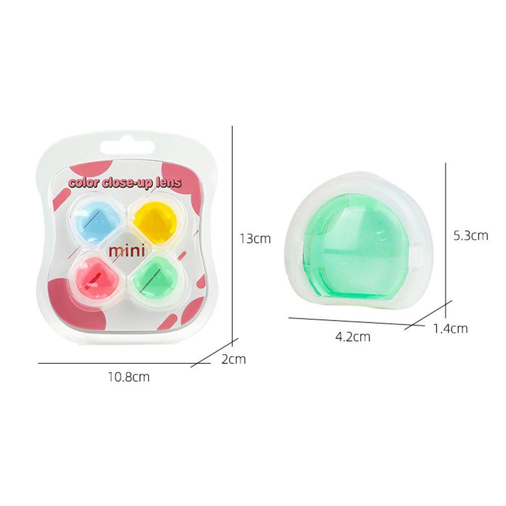 BTLIMER Bộ 4 Kính Lọc Màu Sắc Thời Trang Cho Máy Ảnh Instax Mini 11