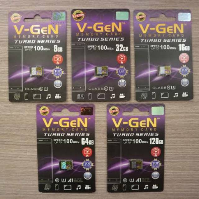 Thẻ Nhớ Micro Sd 8gb / 16gb / 32gb / 64gb / 128gb / 256gb A1 V-gen Turbo Class 10 Vgen 4gb | BigBuy360 - bigbuy360.vn