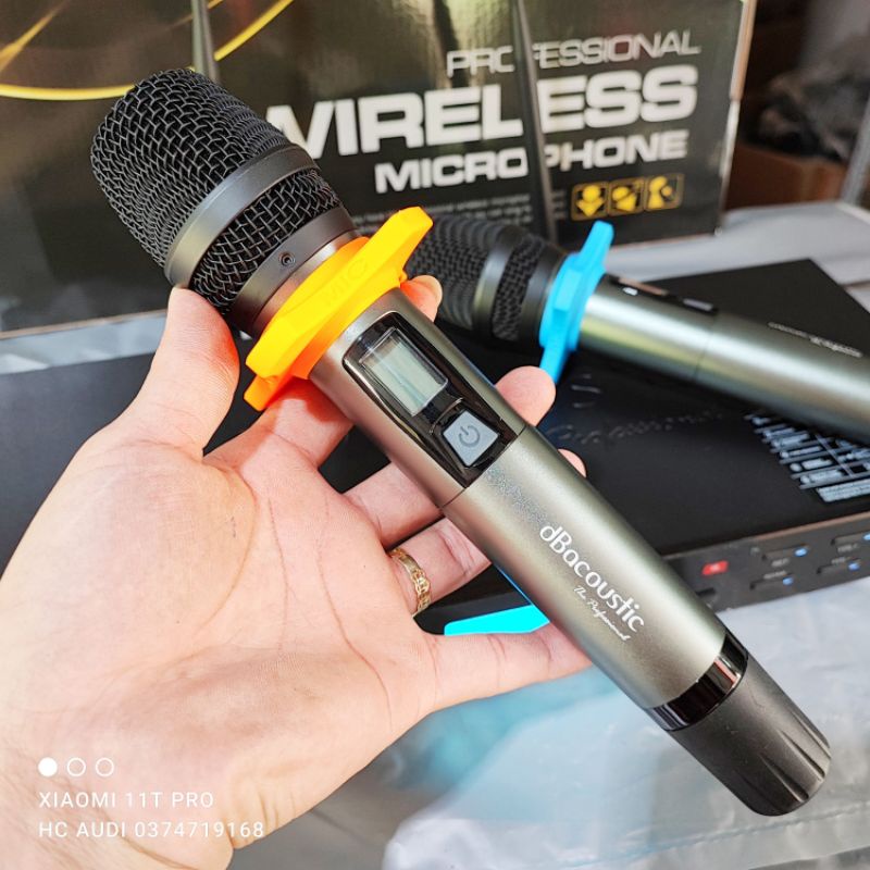 Mic không dây DBacoustic 350 Plus2 chuyên phòng hát sự kiện gia đình - micro DB acoustic 350 Plus2