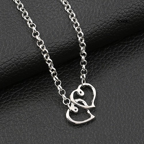 Lắc chân hợp kim mặt hình trái tim xinh xắn