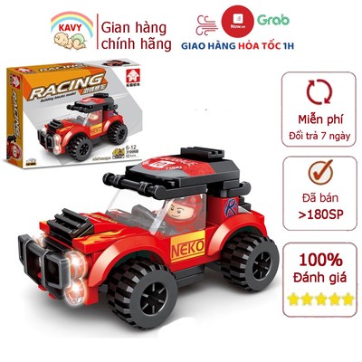 Tuyển tập bộ đồ chơi lắp ghép xe ô tô KAVY phát triển tư duy, cả nhà có thể chơi cùng nhau