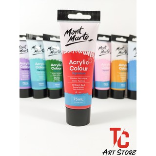 Màu Acrylic Studio Mont Marte Dạng Tuýp 75ml (bảng 2)