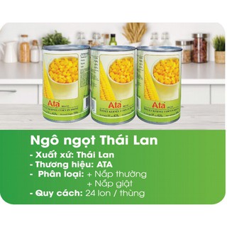 Ngô ngọt nguyên hạt Thái Lan Alta 400gr