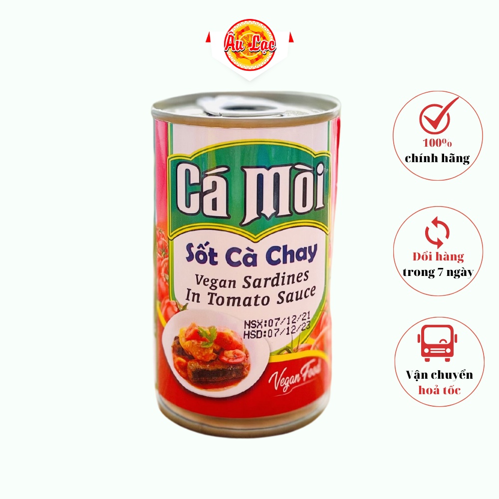 Cá mòi sốt cà chay Âu Lạc 150g - Thực phẩm chay Âu Lạc