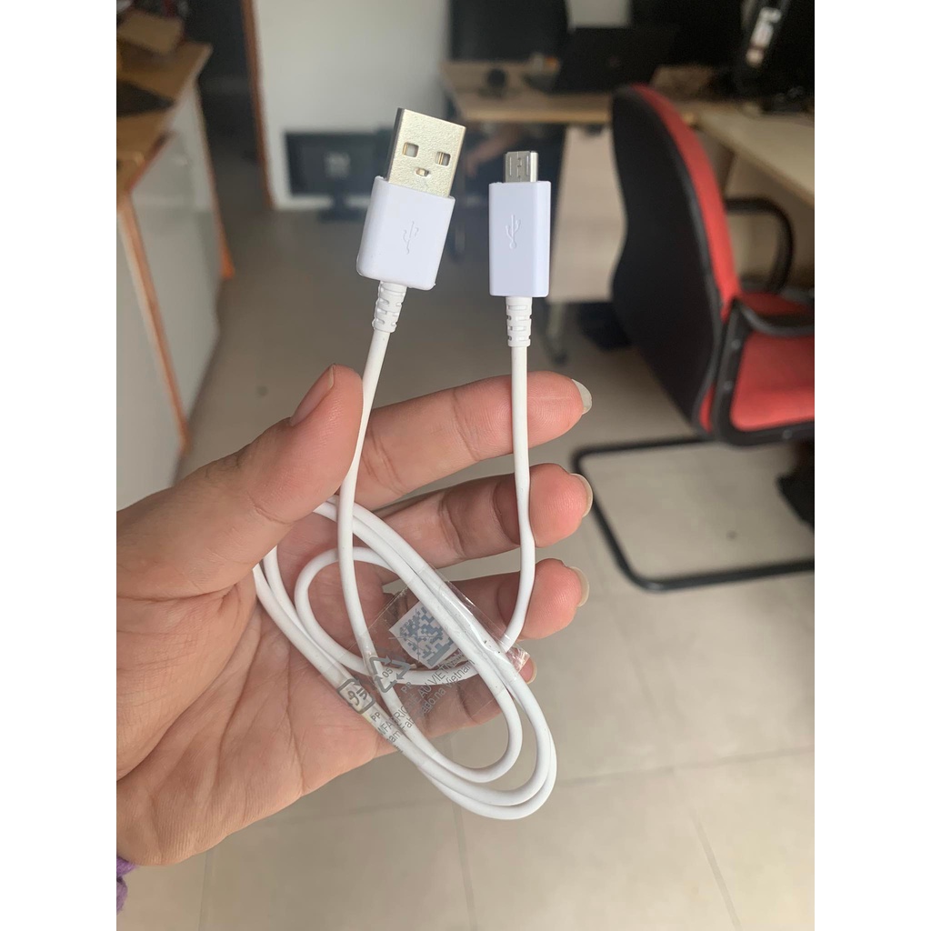 Cáp Samsung 1M Micro USB Galaxy A5/ A7, Tab 3, J2 J4 J6