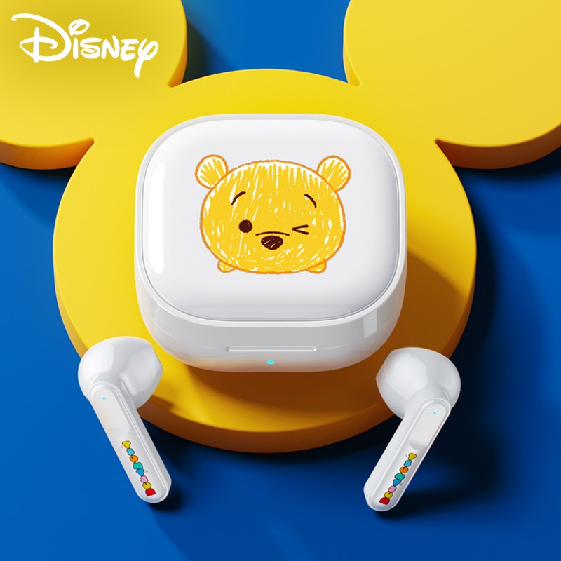 Tai nghe Bluetooth 5.1 Disney Q5 không dây In-ear stereo độ trễ thấp chất lượng âm HD chống nước chơi game có mic gọi
