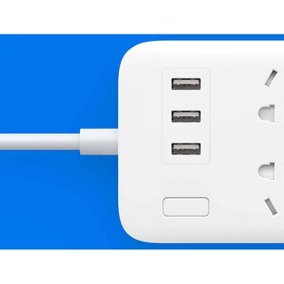 Ổ CẮM ĐIỆN XIAOMI MI POWER STRIP (6 Ổ CẮM ĐIỆN 220V / 3 Ổ CẮM USB 5V)