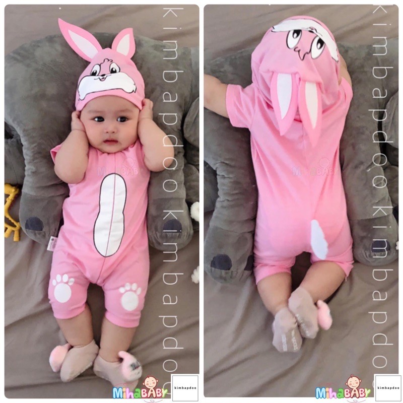 BODY ĐÙI THỎ HỒNG