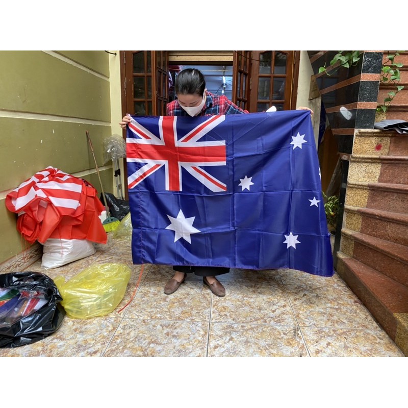 Cờ nước Úc, cờ australia , cờ các nước in 3d