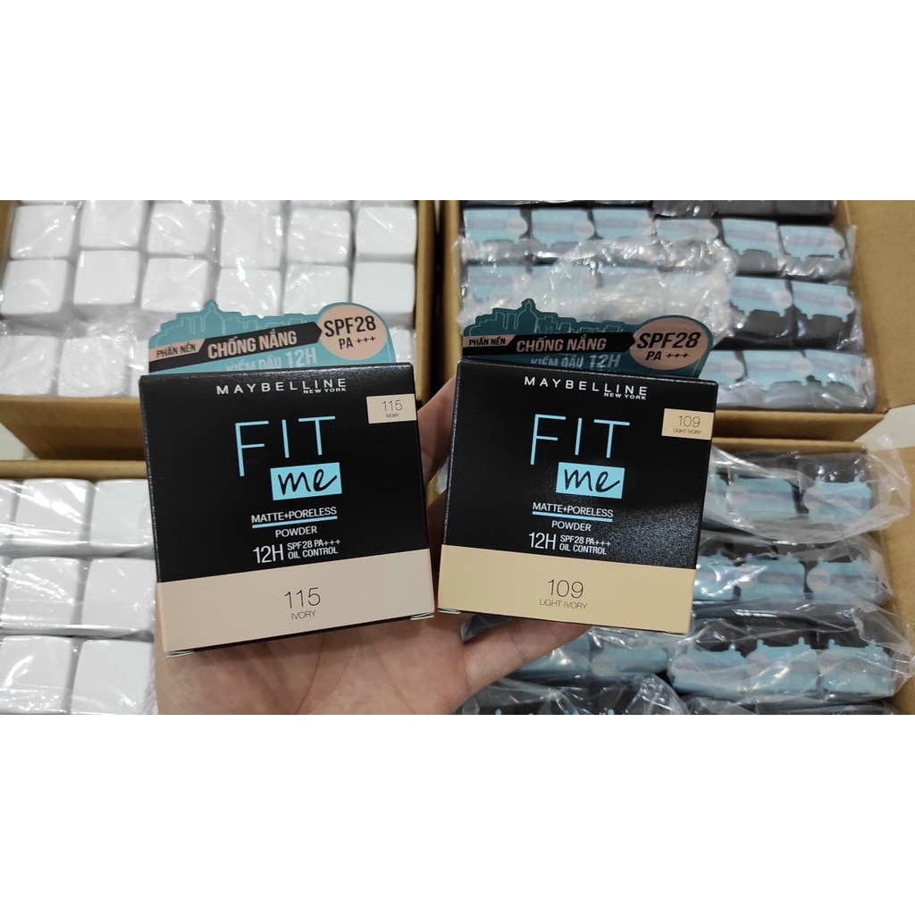 PHẤN NỀN MAYBELINE FIT ME MATTE PORELESS POWDER SPF28 PA+++