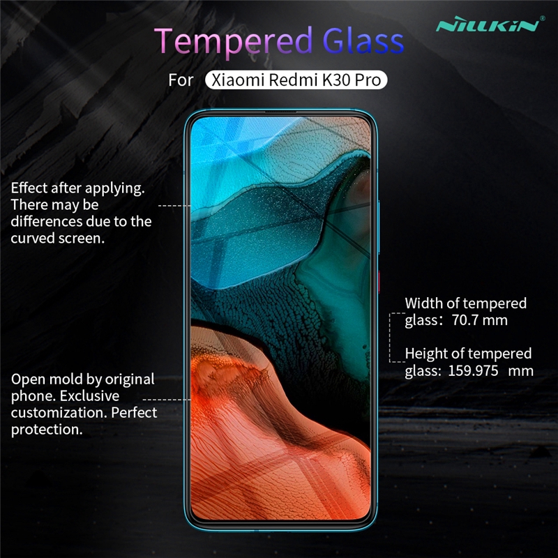 Kính cường lực NILLKIN 0.33mm bảo vệ màn hình chống trầy xước cho Xiaomi Redmi K30 Pro / Zoom / Xiaomi Poco F2 Pro / K30 Ultra