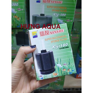 Lọc vi sinh bể cá XY-180, XY 280, XY 380, lọc sủi hơi vi sinh bio cho bể cá