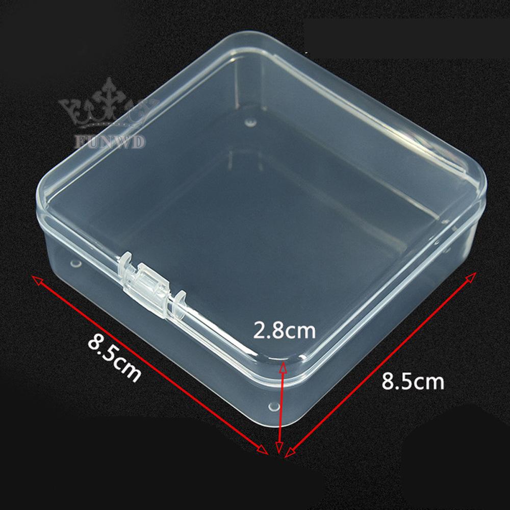 1 Hộp Đựng Trang Sức Hình Vuông Dày 1.1mm Không Độc Hại